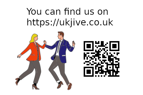 Website Dancers Colour QR Code